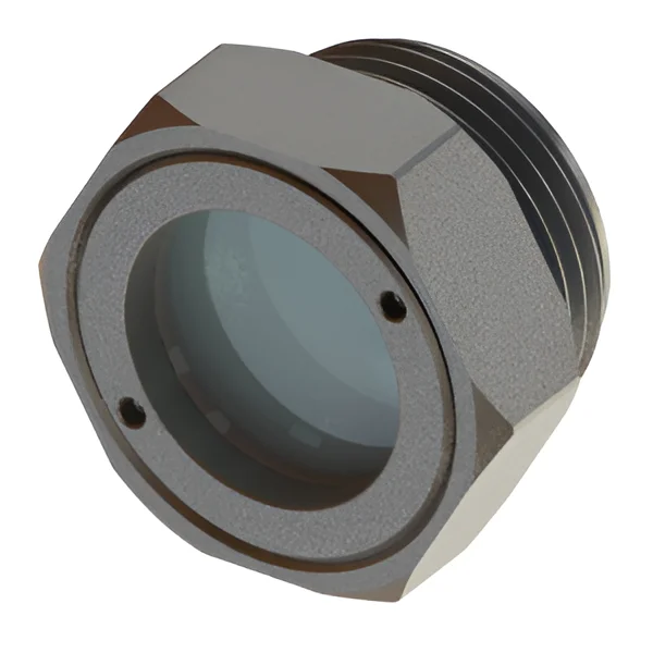 Oil Level Indicator Bulls Eye - Stainless Steel