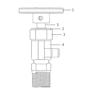 Tri Cocks - Brass — parts diagram