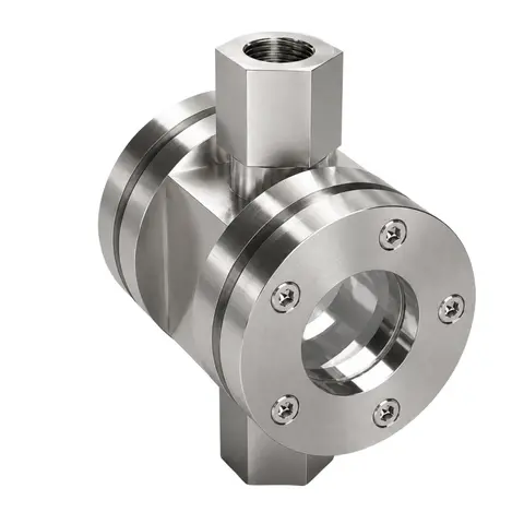 Sight Flow Indicators Threaded Double Window HP