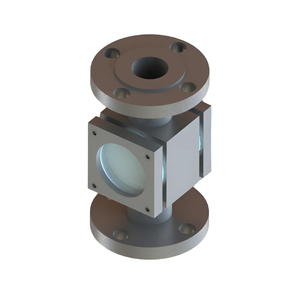 Flanged Double Window 150 PSI - Visual Flow Indicators
