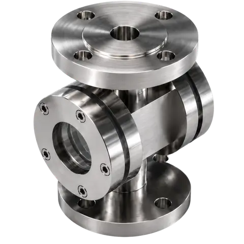 Flanged Double Window Sight Flow Indicator - High Pressure