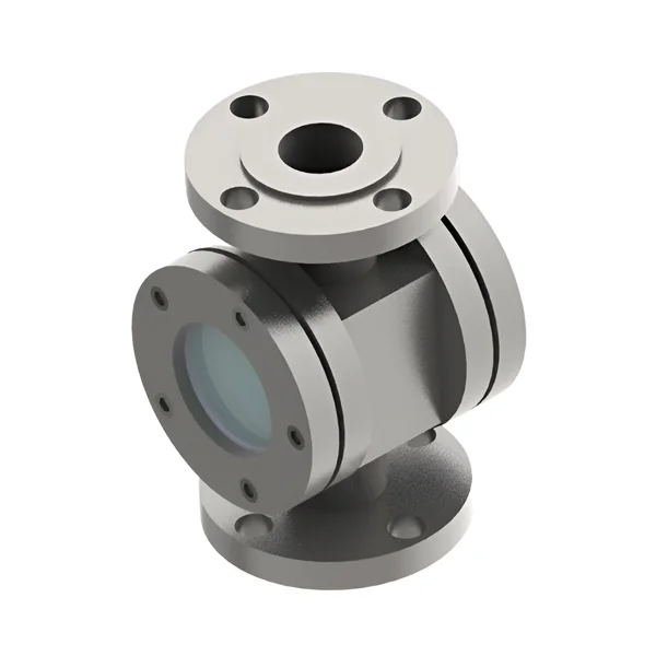 Flanged Double Window Sight Flow Indicator - High Pressure