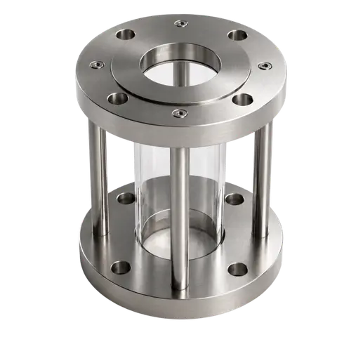 360° Full-View Flanged Connection