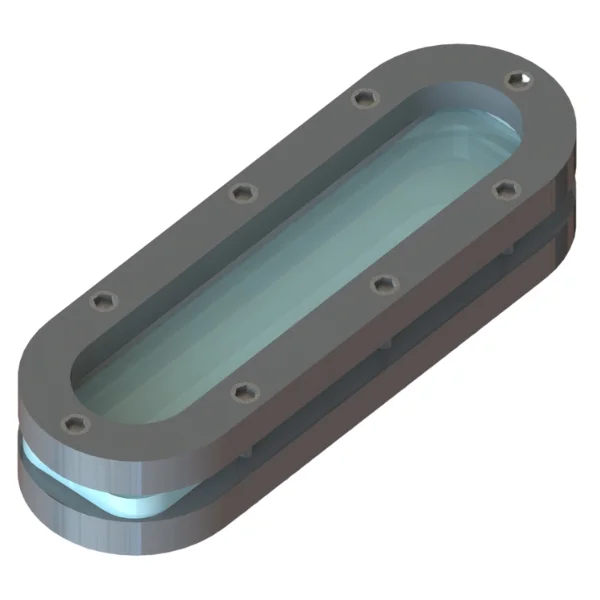 Weld To Tank Sight Glass ZW15 – Oval Design
