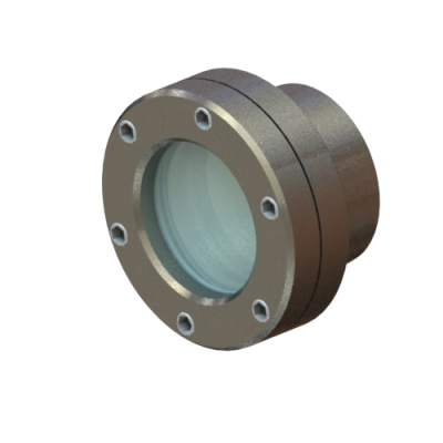 Douglass ZW15 weld-to-tank sight glass with LED lighting