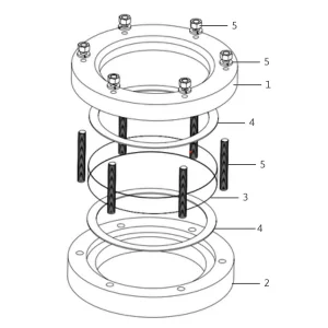 Weld To Tank Sight Glass ZW30 - 300 PSI — parts diagram
