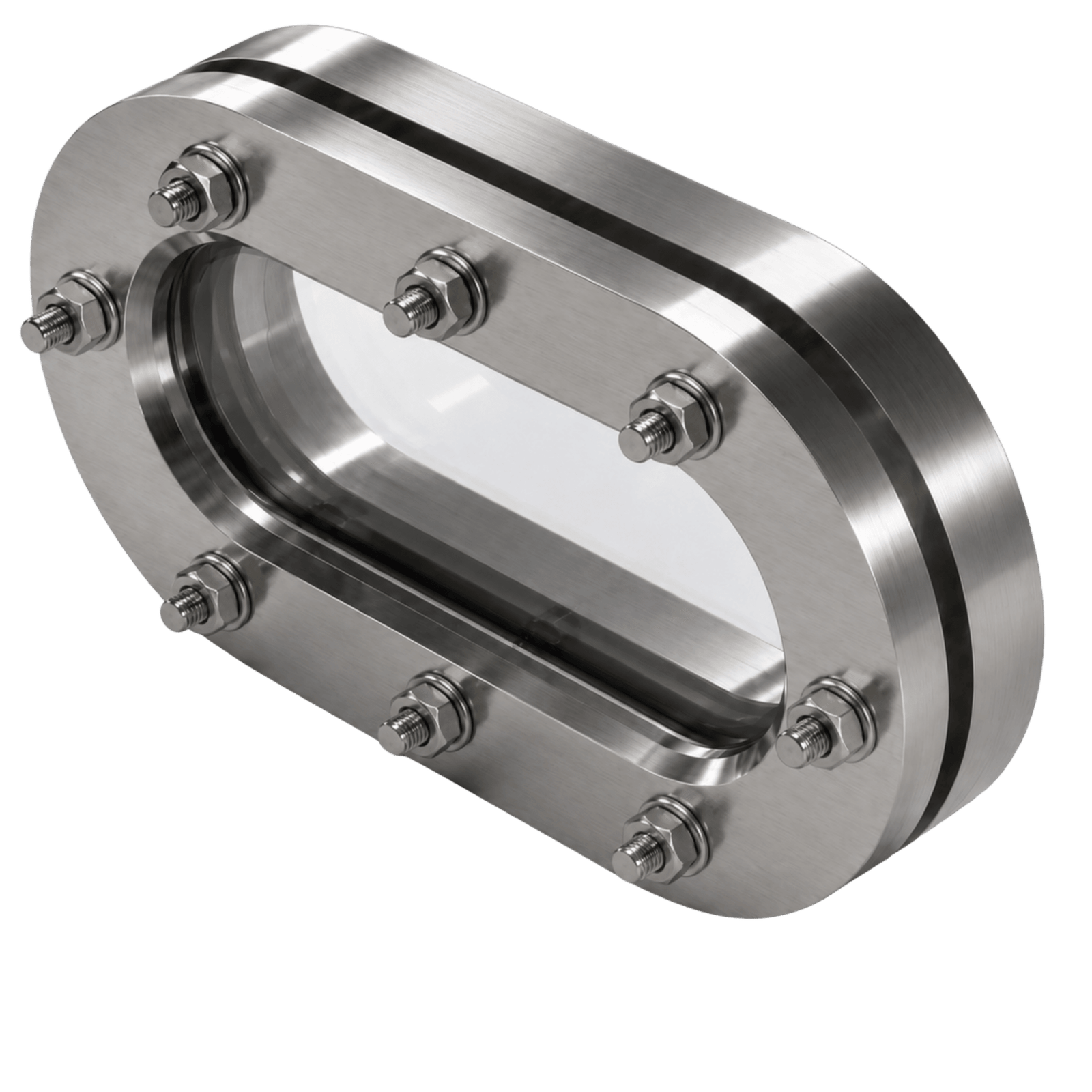 Weld To Tank Sight Glass ZW30 - Oval Design
